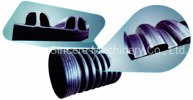 HDPE Spiral Wound Gravity Pipe Extrusion Production Line