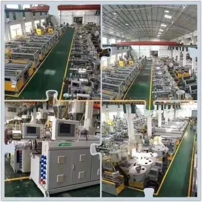 High Capacity PVC Conical Twin Screw Plastic Extruder for Pipe Profile Extrusion ...