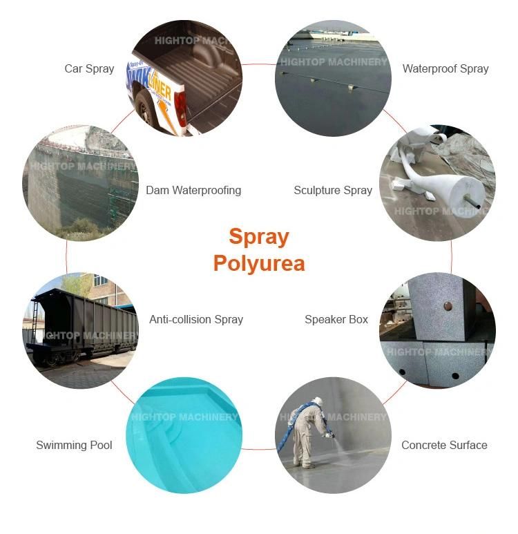 Waterproofing Hydraulic Reactor Foam Spray Polyurea Coatings Machine for Sale