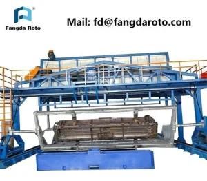 Ce Approved Boat or Kayak or Water Tank Making Rock N Roll Rotational Molding Machine