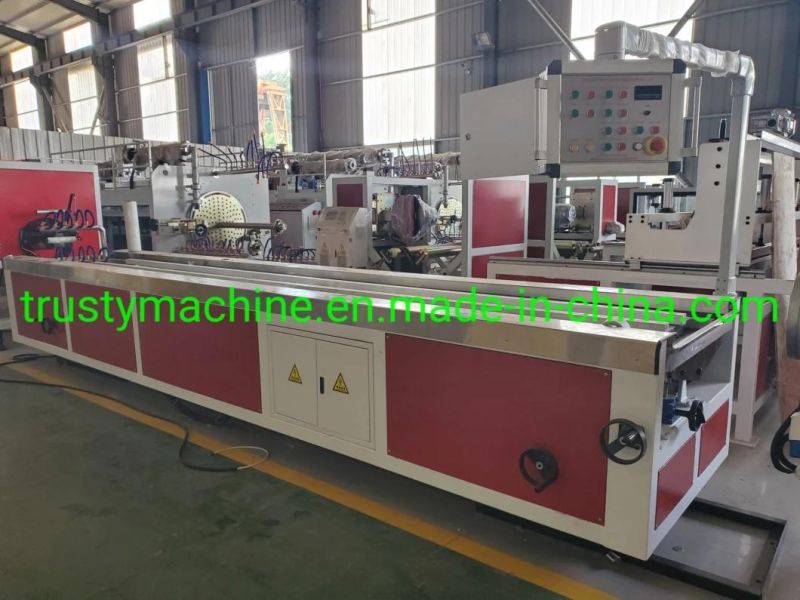 Trusty 2021 Hot Sale The PVC Door Panel Extrusion Line/The WPC Door Panel Extrusion Line