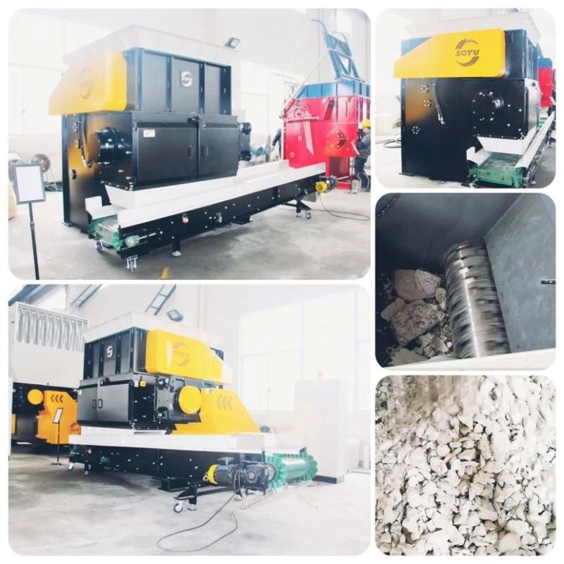 Recycling Waste Plastic Crushing Machine Shredder