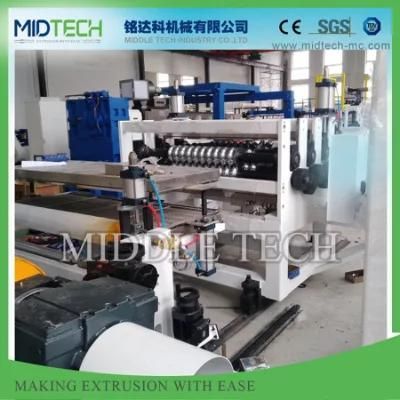 Plastic PE PP PVC Board Plate Sheet Making Extrusion Making Production Machine, Complete ...