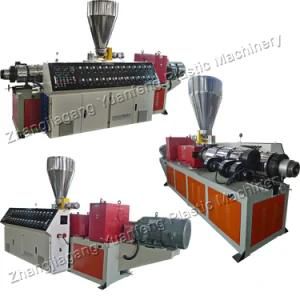 Sjsz80/156 Conical Twin Screw Extruding Machine