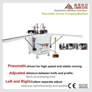 Pneumatic Corner Crimping Machine with Cutters Adjustable