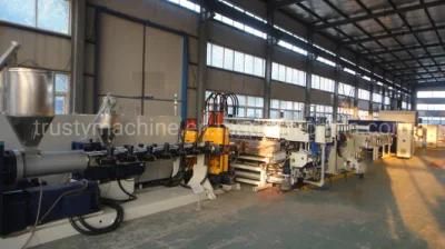 PP PE Hollow Plastic Plate Machine Hollow Board Production Line