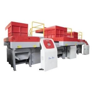Plastic Copper Wooden Rubber Crushing Recycling Shredder