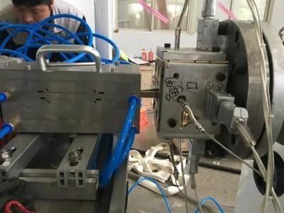 Plastic Profile Extrusion Machine Used for Cross-Section Cable Pipe