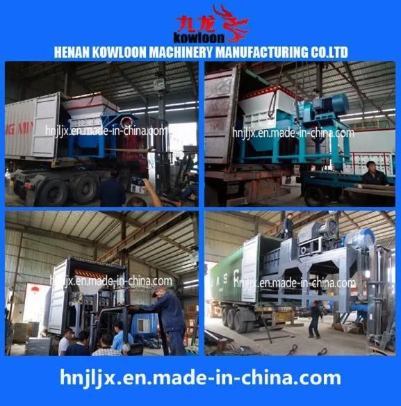 Wood/Tire/Metal/Plastic/Glass/Chemical Crusher Primary Crusher