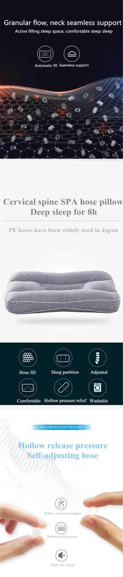 Manufacturers Direct PE Hose Pillow Stuffing, Healthy Pillow Stuffing with Great Package