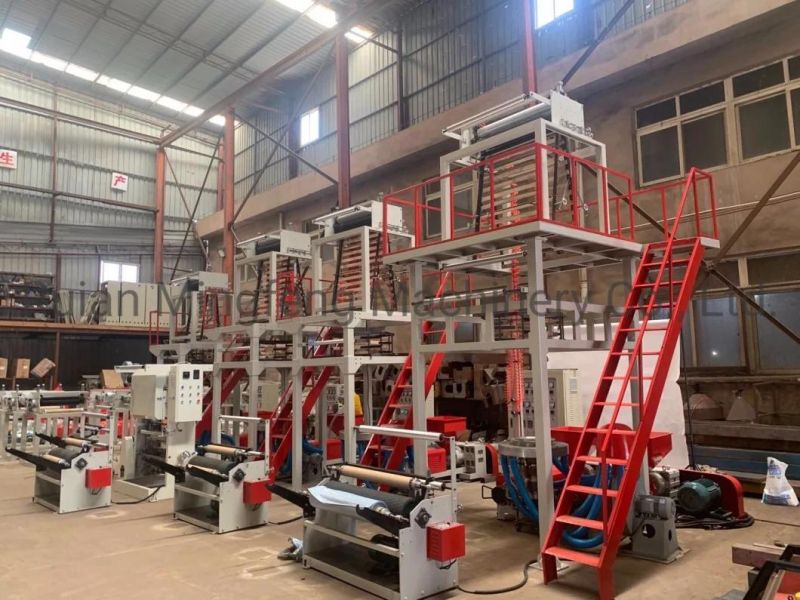 Plastic PE Zipper Film Ziplock Bag Film Blowing Machine