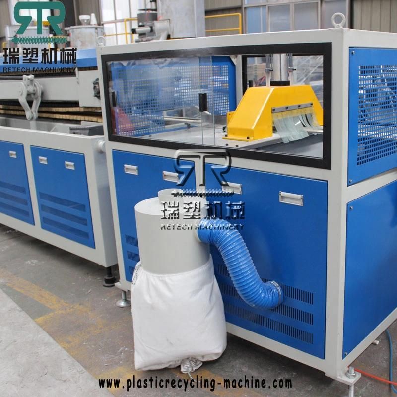 High Capacity WPC Decoration Profile Plastic PVC Profile Machine
