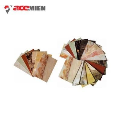 2021 Acemien Polycarbonate Trapezoidal PP WPC Plastic PVC Hollow Marble Sheet Making ...