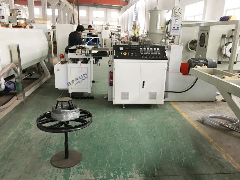 Hot Sales Single Wall PVC Plastic Corrugated Pipe Machine