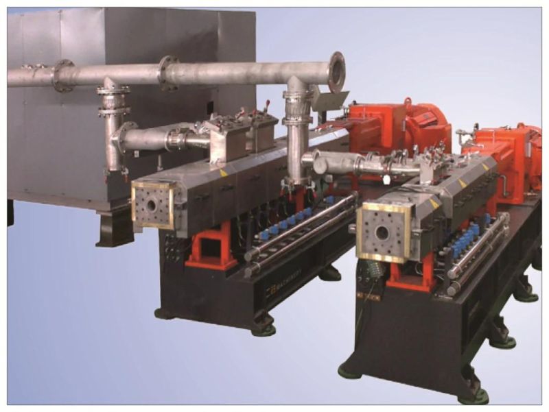 Jwell Twin Screw Dryer-Free Vented Pet Sheet Extrusion Machine with 1000kg/H