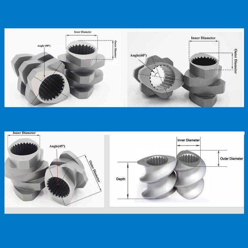 Bimetallic Extrusion Screw Barrel for Extruder Machine