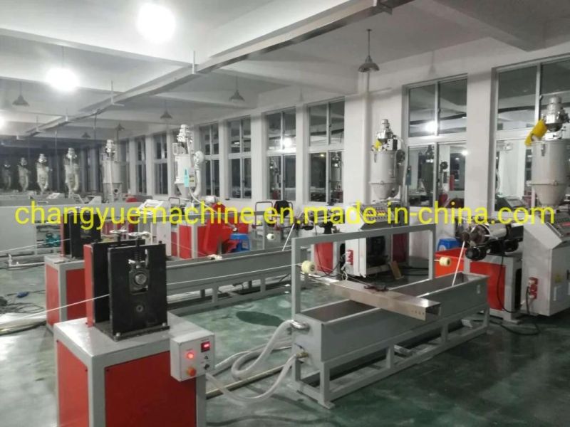 Plastic PP Iron Nose Wire Bridge Bar Strip Production Line