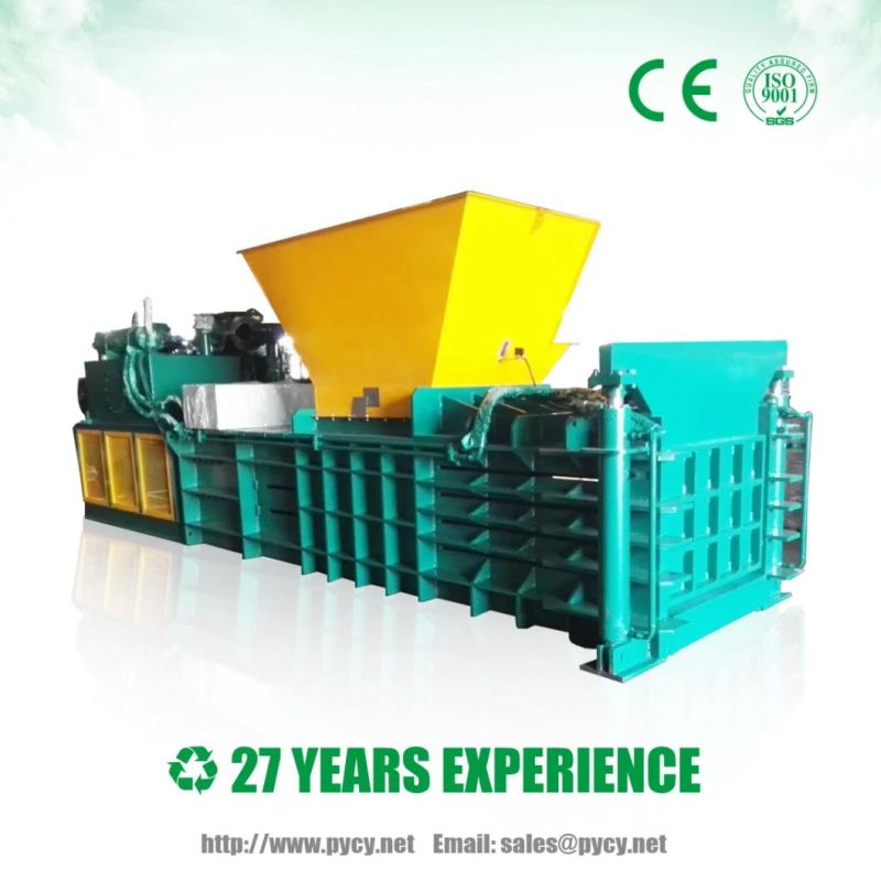 Plastic Film Plastic Bottle Waste Paper Balling Machine Baler