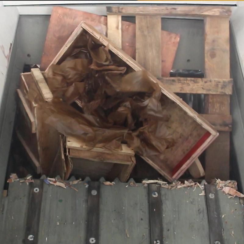 Pallet Shredder in Wood Crusher, Wood Pallet Shredder