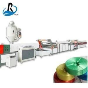 Recycle Plastic New Material Baler Twine Fibrillated Production Line