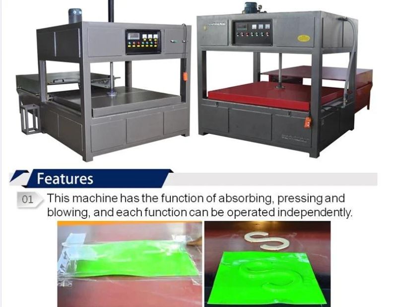 Best Quality China Manufacturer Acrylic/PMMA/ABS/PVC/HDPE/PS/PE Automatic Vacuum Forming Machine