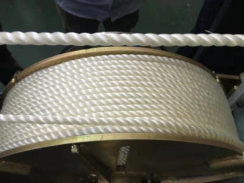 Plastic Nylon PE Polypropylene PP Rope Twine Cord Making Machine