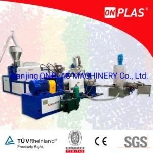Water Ring Cutting System for HDPE Flakes Recycling Double-Stage Extruder Machine
