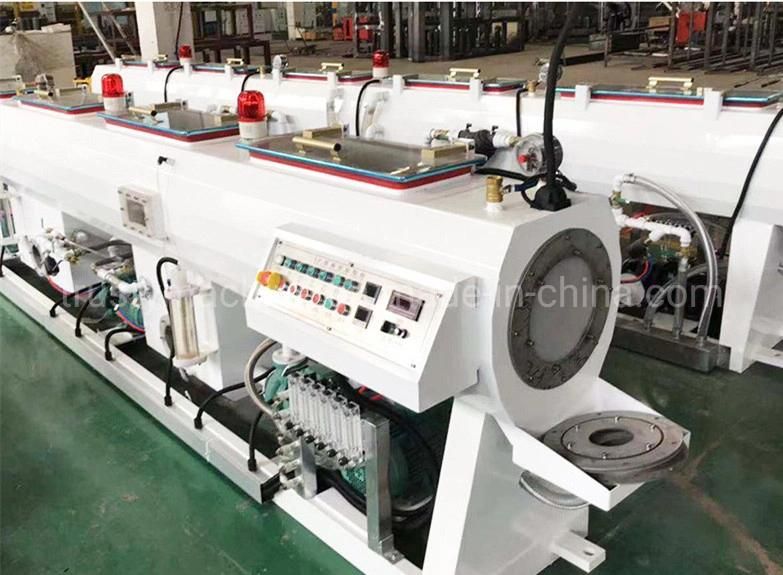 110mm-450mm Three Layers Co-Extrusion PE Pipe Production Line Plastic Pipe Machine