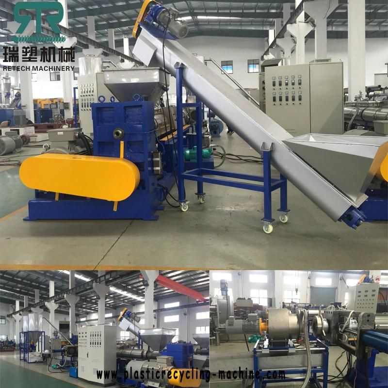 Retech 1000kg/Hr LDPE LLDPE HDPE Film Recycling Granulating Line