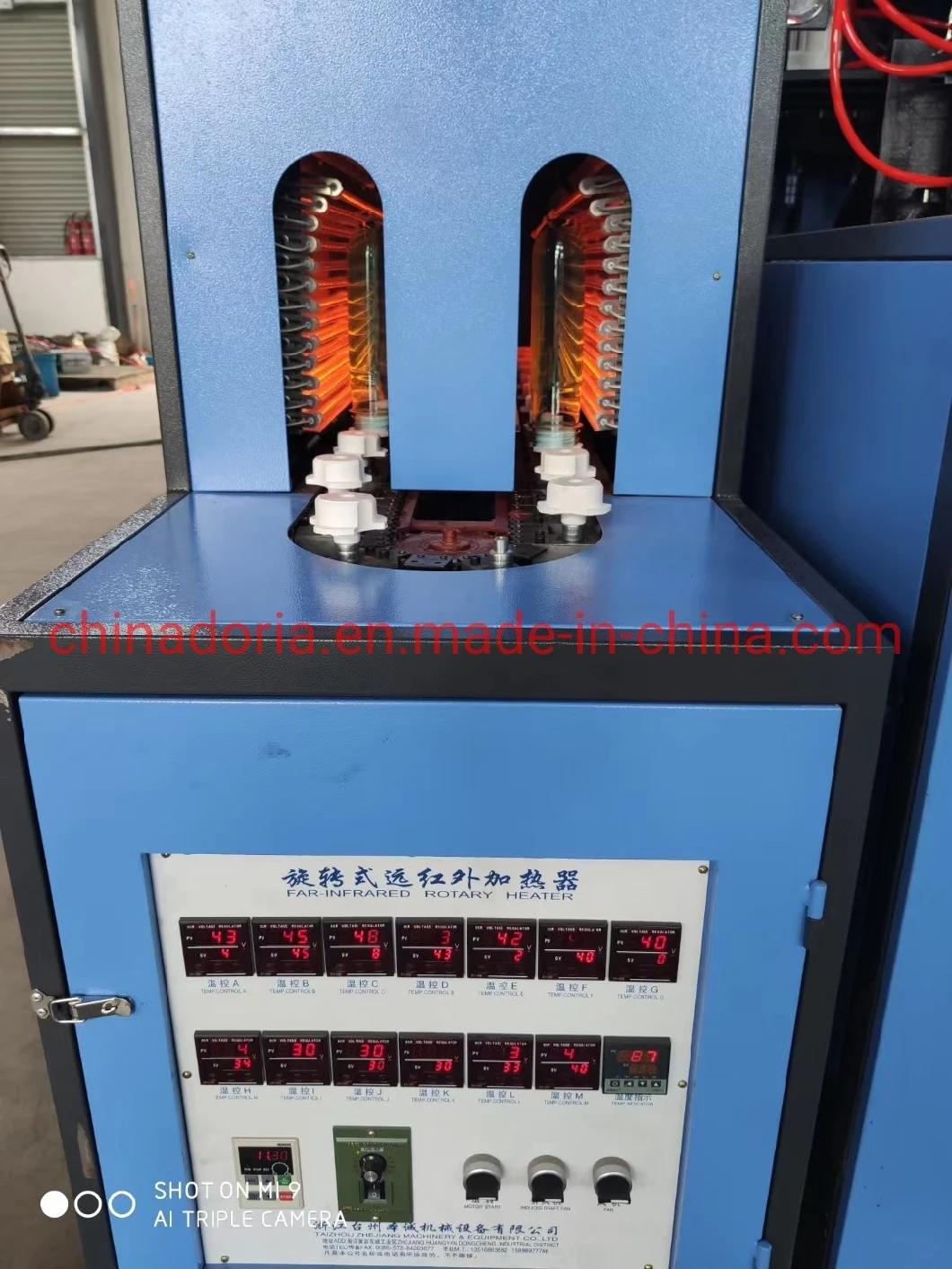 2cavity Semi-Automatic Pet Bottle Blow/Blowing Molding Machine 2blower