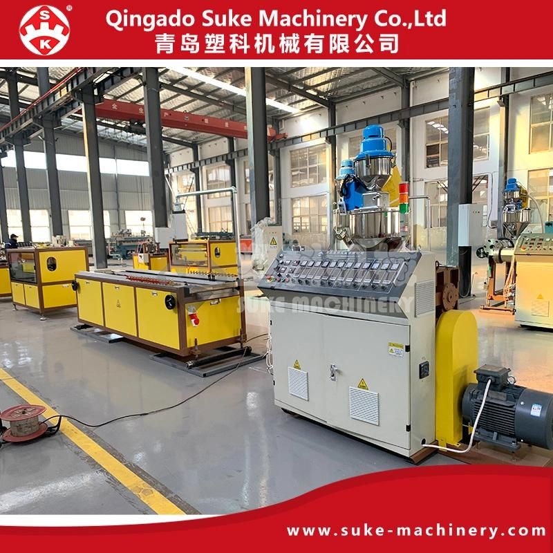 PVC Data Strip Price Holder Tag label Profile Extrusion Production Making Machinery