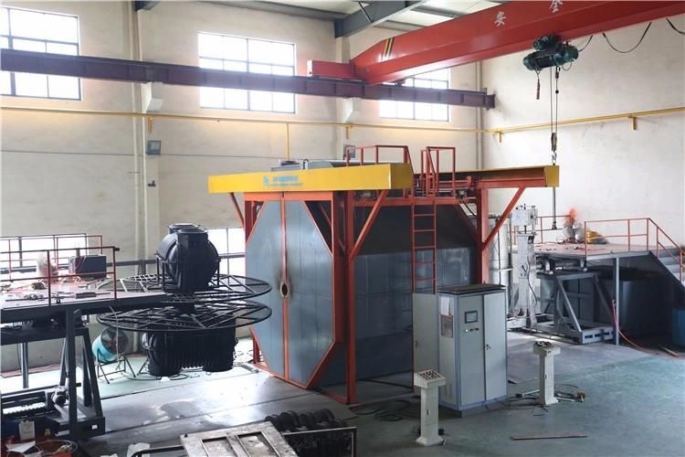 Customized 3m Rotomolding Rotational 2 Arms Rotating Machine