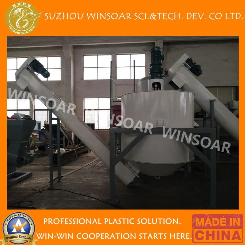 Wholesale Wasted Plastic Wastes Pet HDPE Milk Bottle Flakes Scraps PE LDPE Film PP Woven Bags Crushing Washing Recycling Production Machine Line