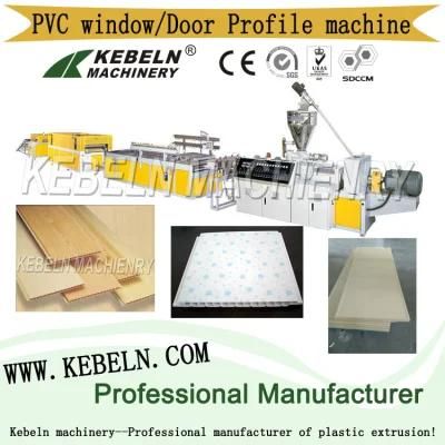 WPC Profile Machine, Plank Flooring Decking Plastic Extrusion Line