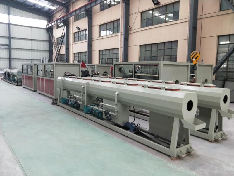 Single Screw Extruder HDPE PE Pipe Production Line