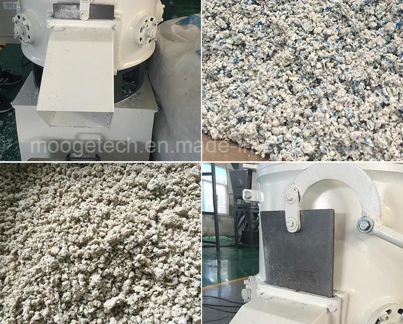 Waste plastic film, woven bags agglomerator /compactor machine