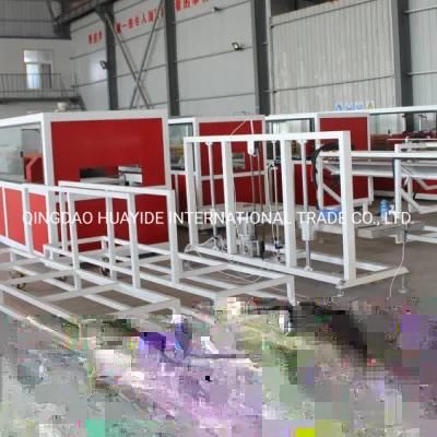 New Tech PVC WPC Decorativef Wall Panel Extruder Machine