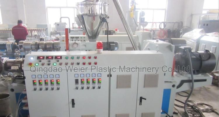 Outdoor WPC PE Decking Wall Panel Manufacture Machine Production Line