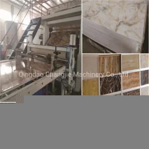 PVC Artificial Marble Spc Board Extruder Production Extrusion Line