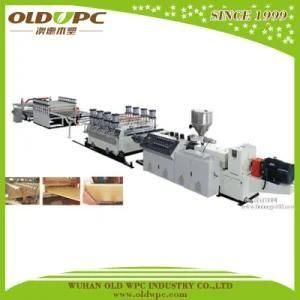 WPC Outer Decking Profile Production Extrusion Line