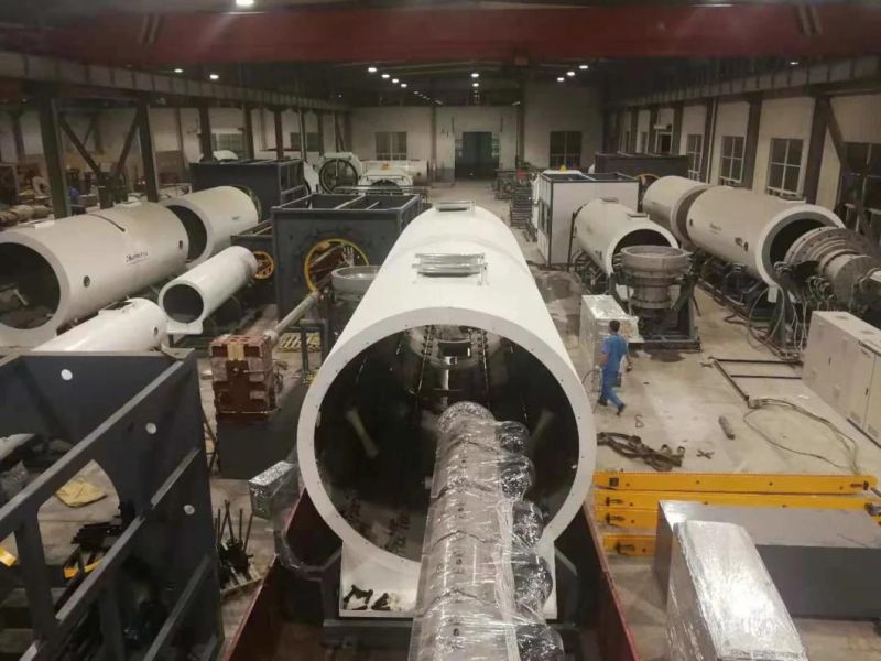 Extrusion Line for Water Gas Supply HDPE Pressure Plastic Pipe