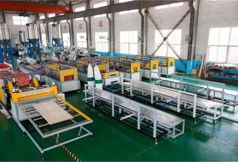 PVC/UPVC+ASA Co-Extrusion Window Profile Making Machine Plastic Window Machine