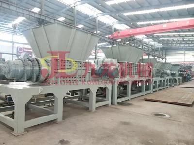 Waste Paper/Plastic/Leather/Food Recycling Solid Offal Shredder