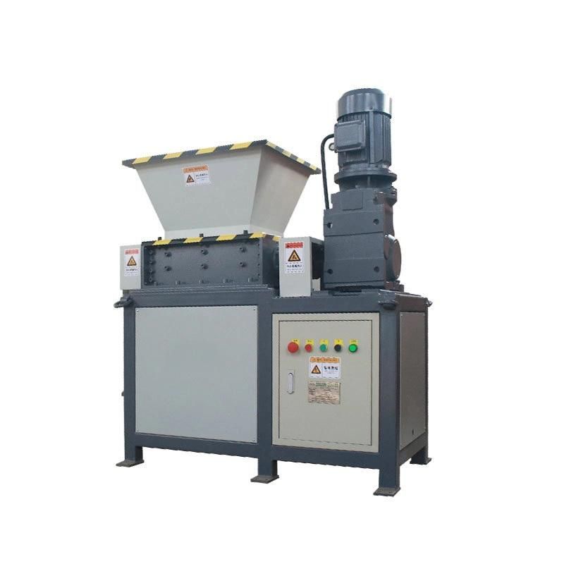 Wood E Waste Plastic Rubber Metal Steel Scrap Shredder Machine