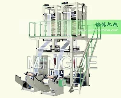 Single Screw Double-Head Film Blowing Machine for India