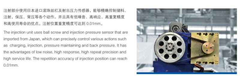 High performance Plastic Injection Machine Hxyd160 /Highbrid Injection Molding Machine