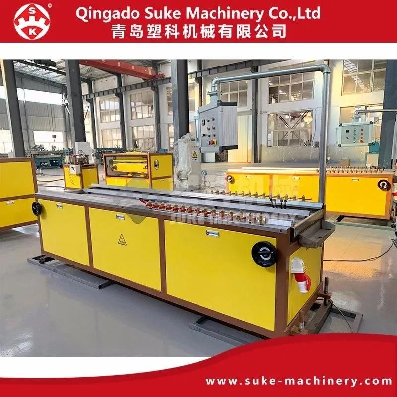High Quality High Speed PVC Price Strip Extrusion Machine/PVC Supermarket Price Holder Tag Profile Production Line Manufacture