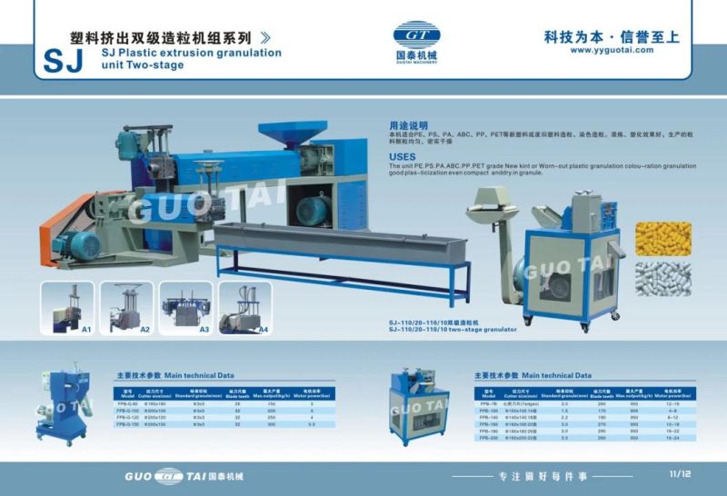 Plastic Bottle Scrap Recycling Pelletizer