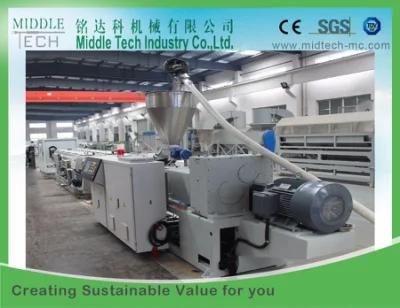 (Reliable quality) Plastic PVC Dual Pipe/Hose/Tube Extrusion Making Machine Extruder