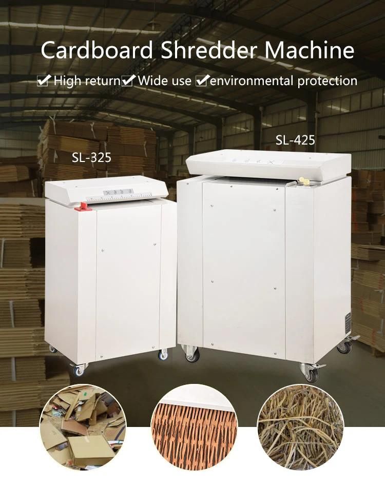 Factory Price Waste Recycling Machine Carton Box Shredder Price Cardboard Box Shredder